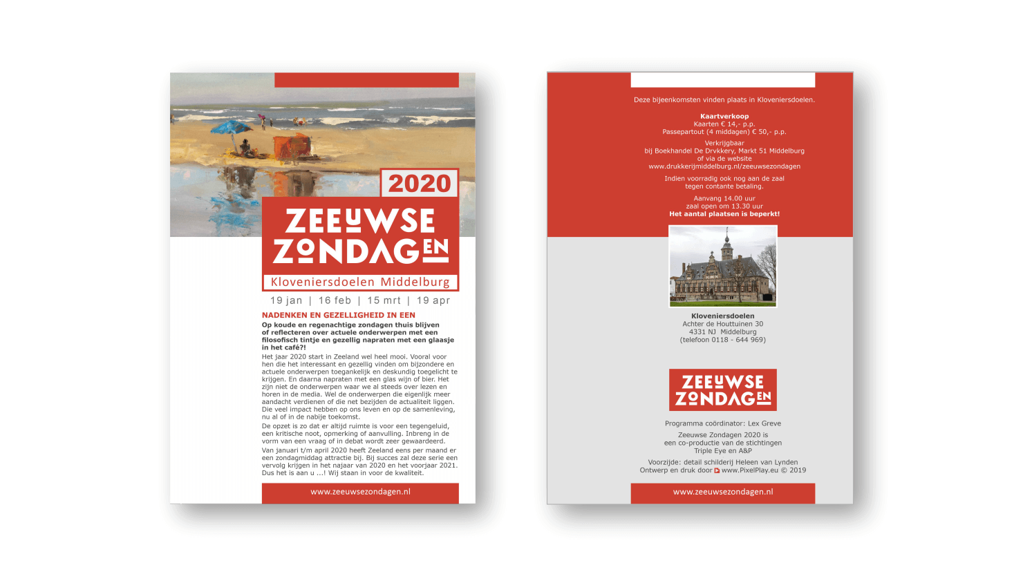 Zeeuwse Zondagen Flyer